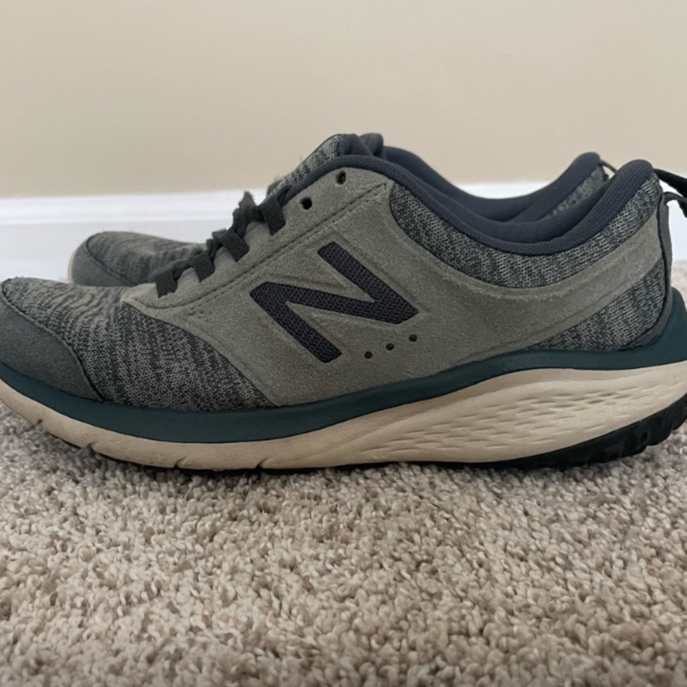 New Balance Gray and White Women's Sneakers